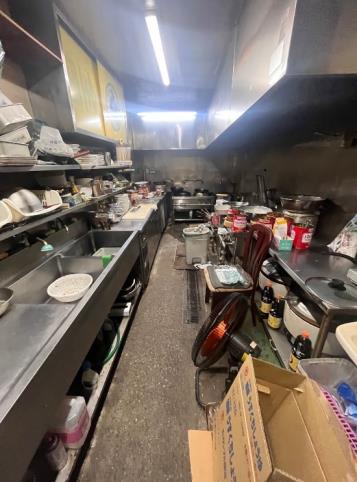 平井駅徒歩7分　1階路面の中華料理店居抜き物件　デリバリー需要の高いエリアです